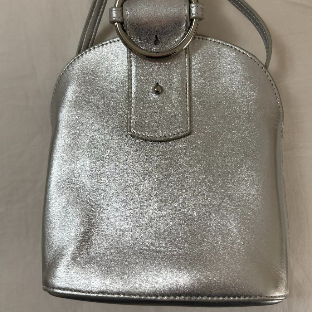 Parisa Wang Silver Bracelet Bag Purse